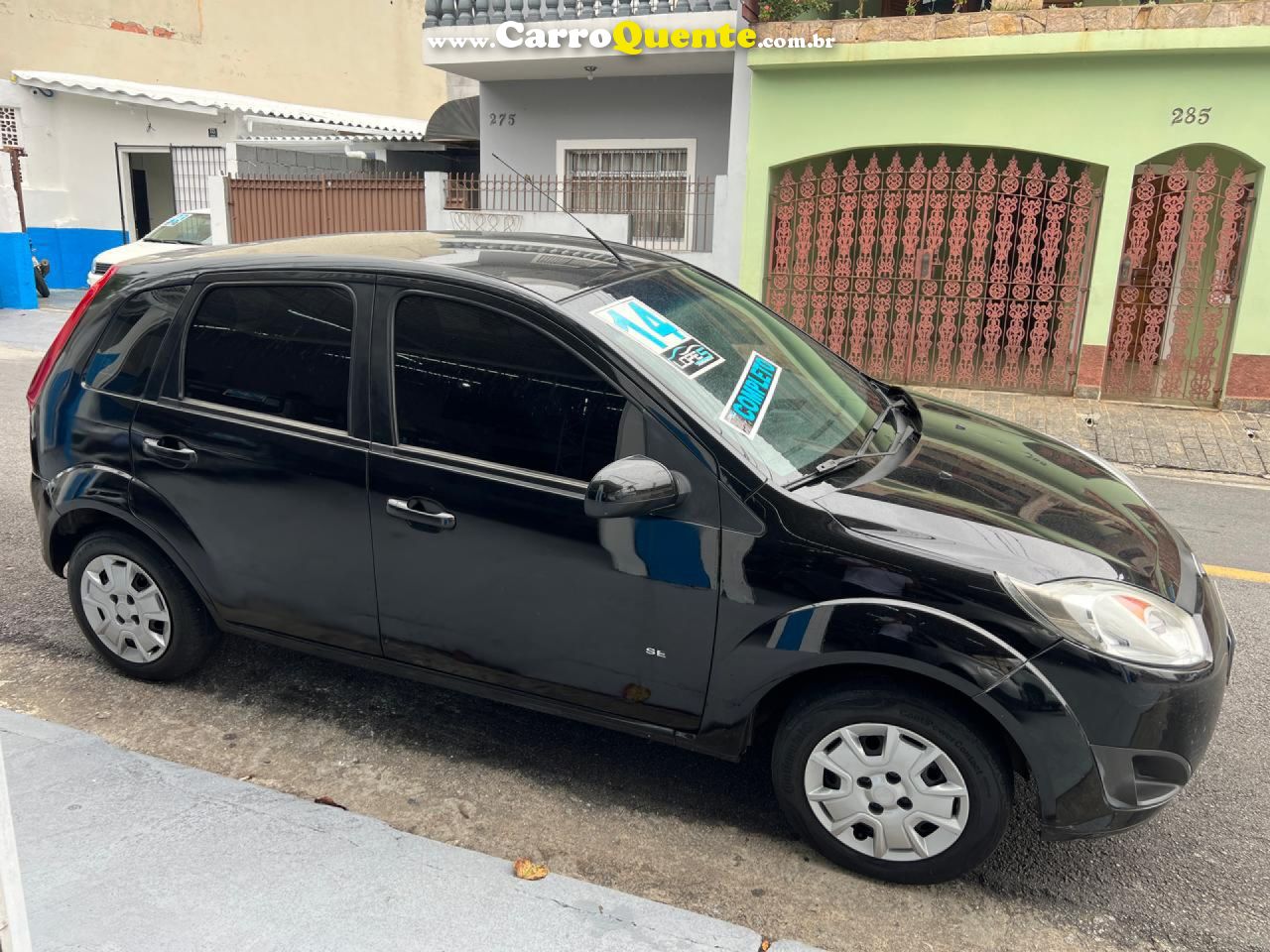 FORD   FIESTA 1.6 16V FLEX MEC. 5P   PRETO 2014 1.6 FLEX - Loja