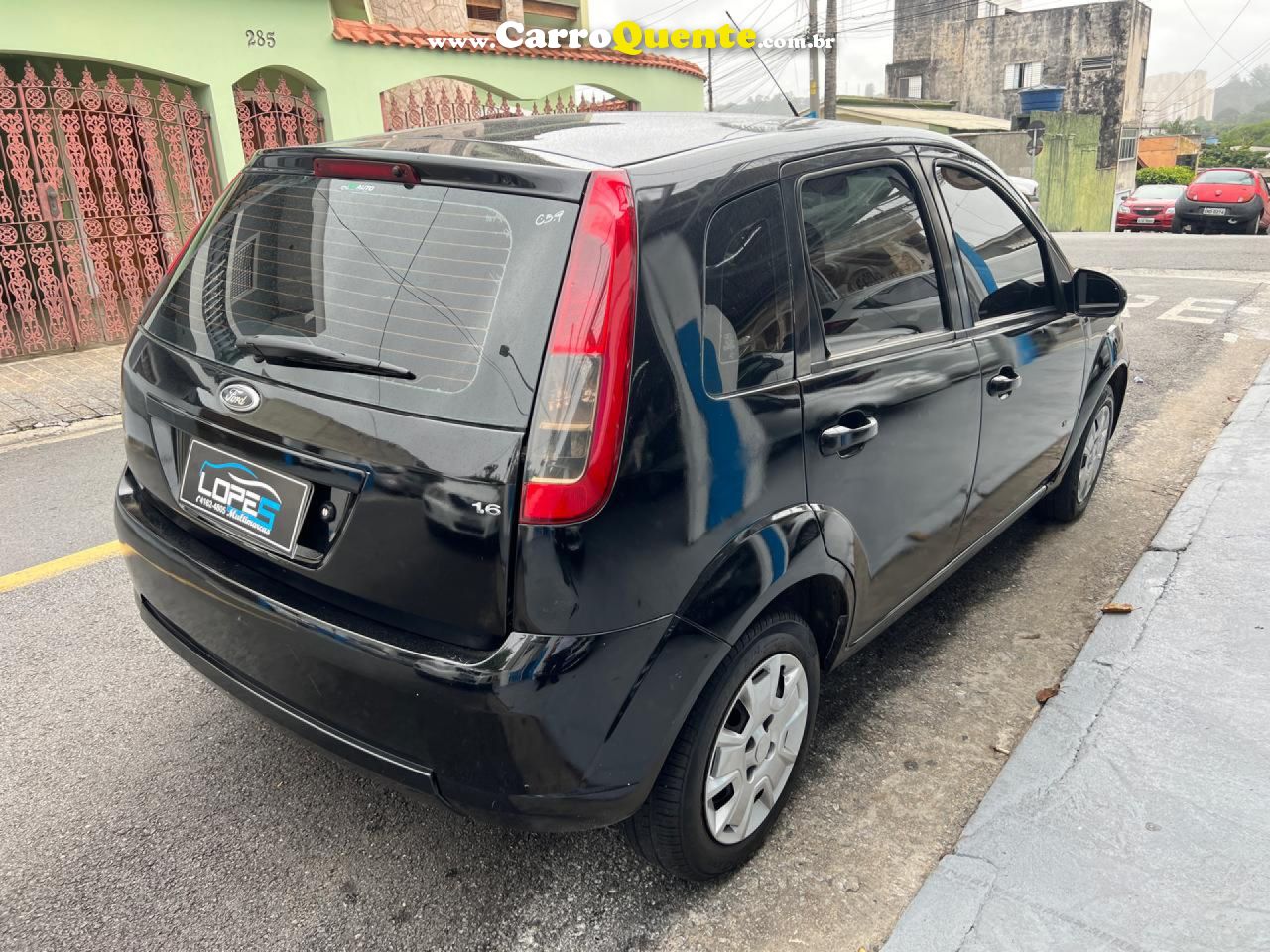 FORD   FIESTA 1.6 16V FLEX MEC. 5P   PRETO 2014 1.6 FLEX - Loja