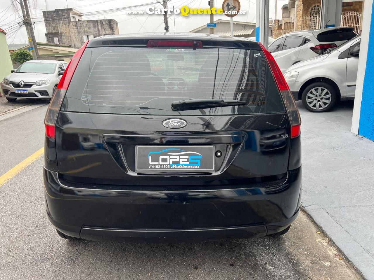 FORD   FIESTA 1.6 16V FLEX MEC. 5P   PRETO 2014 1.6 FLEX - Loja