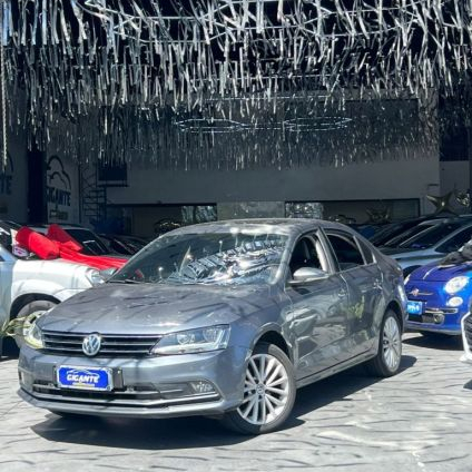 VOLKSWAGEN   JETTA COMFORTLINE 1.4 TSI 16V 4P AUT.   CINZA 2017 1.4 GASOLINA