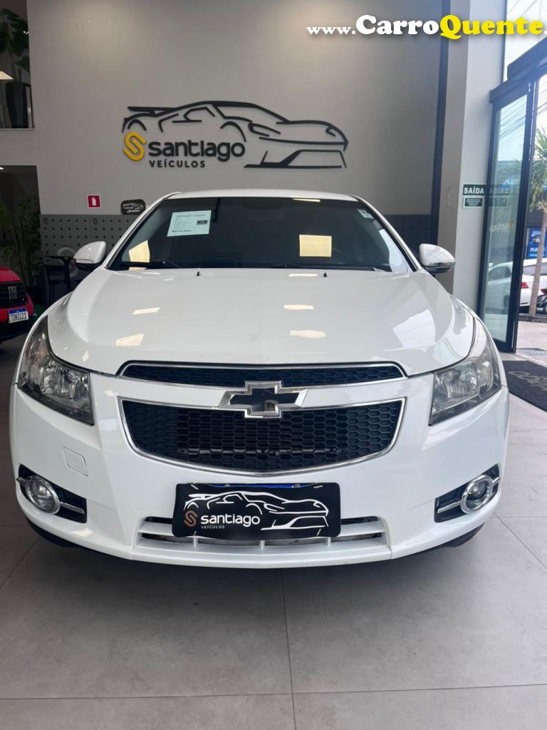 CHEVROLET   CRUZE LT 1.8 16V FLEXPOWER 4P AUT.   BRANCO 2013 1.8 FLEX - Loja