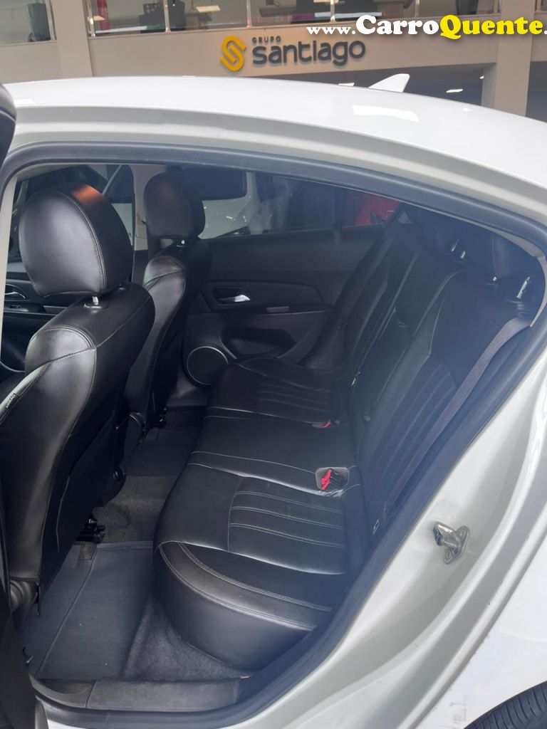 CHEVROLET   CRUZE LT 1.8 16V FLEXPOWER 4P AUT.   BRANCO 2013 1.8 FLEX - Loja