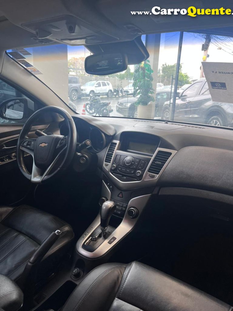 CHEVROLET   CRUZE LT 1.8 16V FLEXPOWER 4P AUT.   BRANCO 2013 1.8 FLEX - Loja