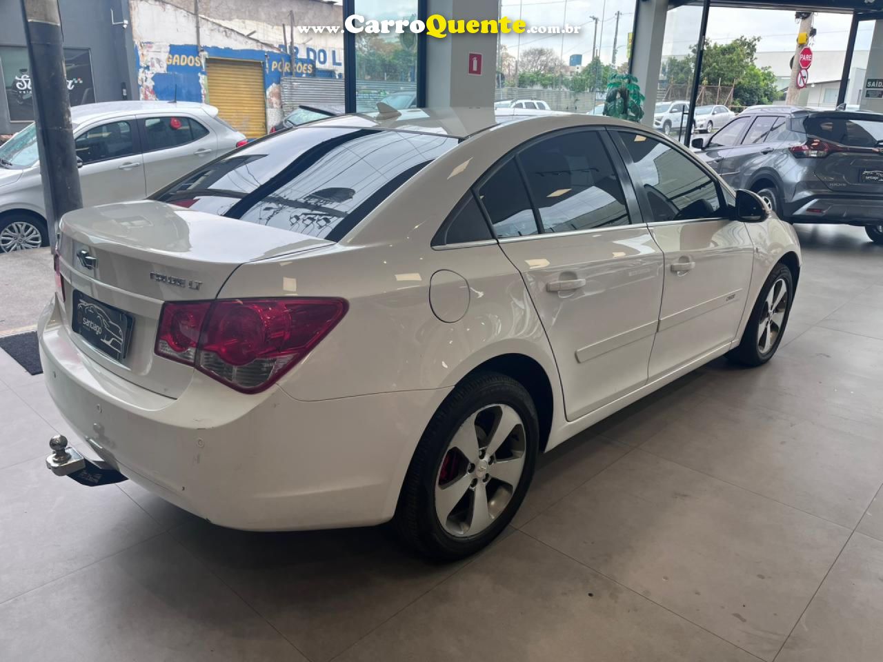 CHEVROLET   CRUZE LT 1.8 16V FLEXPOWER 4P AUT.   BRANCO 2013 1.8 FLEX - Loja