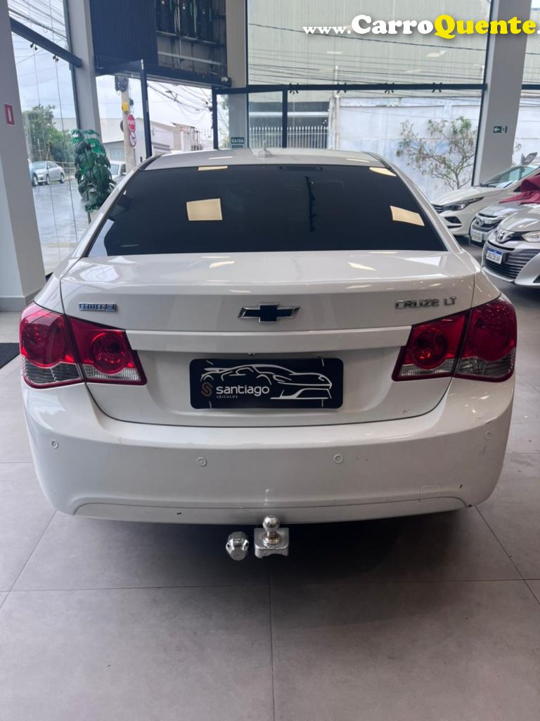 CHEVROLET   CRUZE LT 1.8 16V FLEXPOWER 4P AUT.   BRANCO 2013 1.8 FLEX - Loja