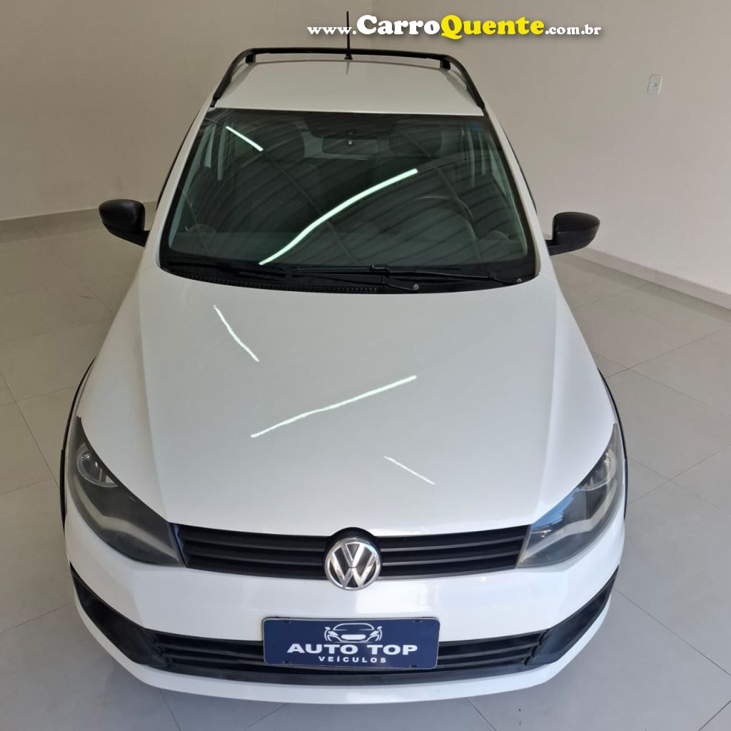 VOLKSWAGEN   SAVEIRO TRENDLINE 1.6 T.FLEX 8V CE   BRANCO 2015 1.6 FLEX - Loja