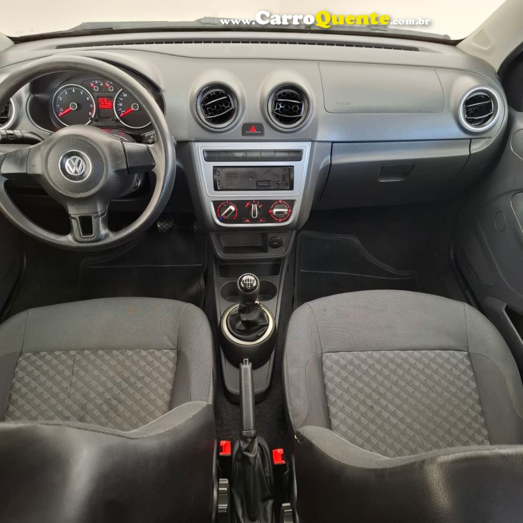 VOLKSWAGEN   SAVEIRO TRENDLINE 1.6 T.FLEX 8V CE   BRANCO 2015 1.6 FLEX - Loja