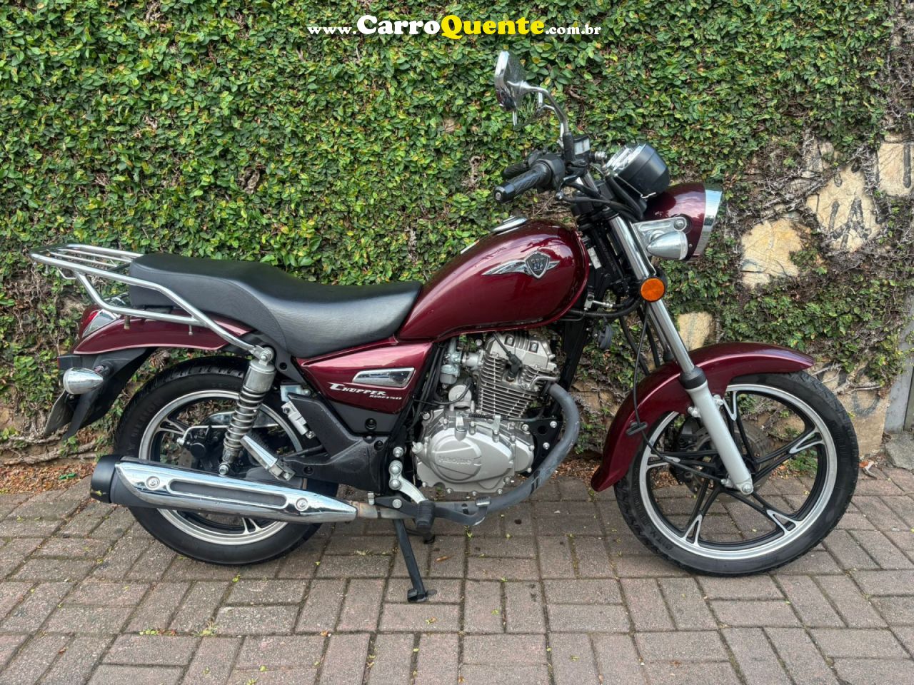 HAOJUE   CHOPPER ROAD 150   VERMELHO 2022 150 GASOLINA - Loja