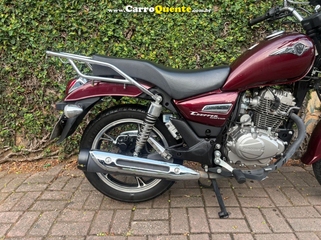 HAOJUE   CHOPPER ROAD 150   VERMELHO 2022 150 GASOLINA - Loja