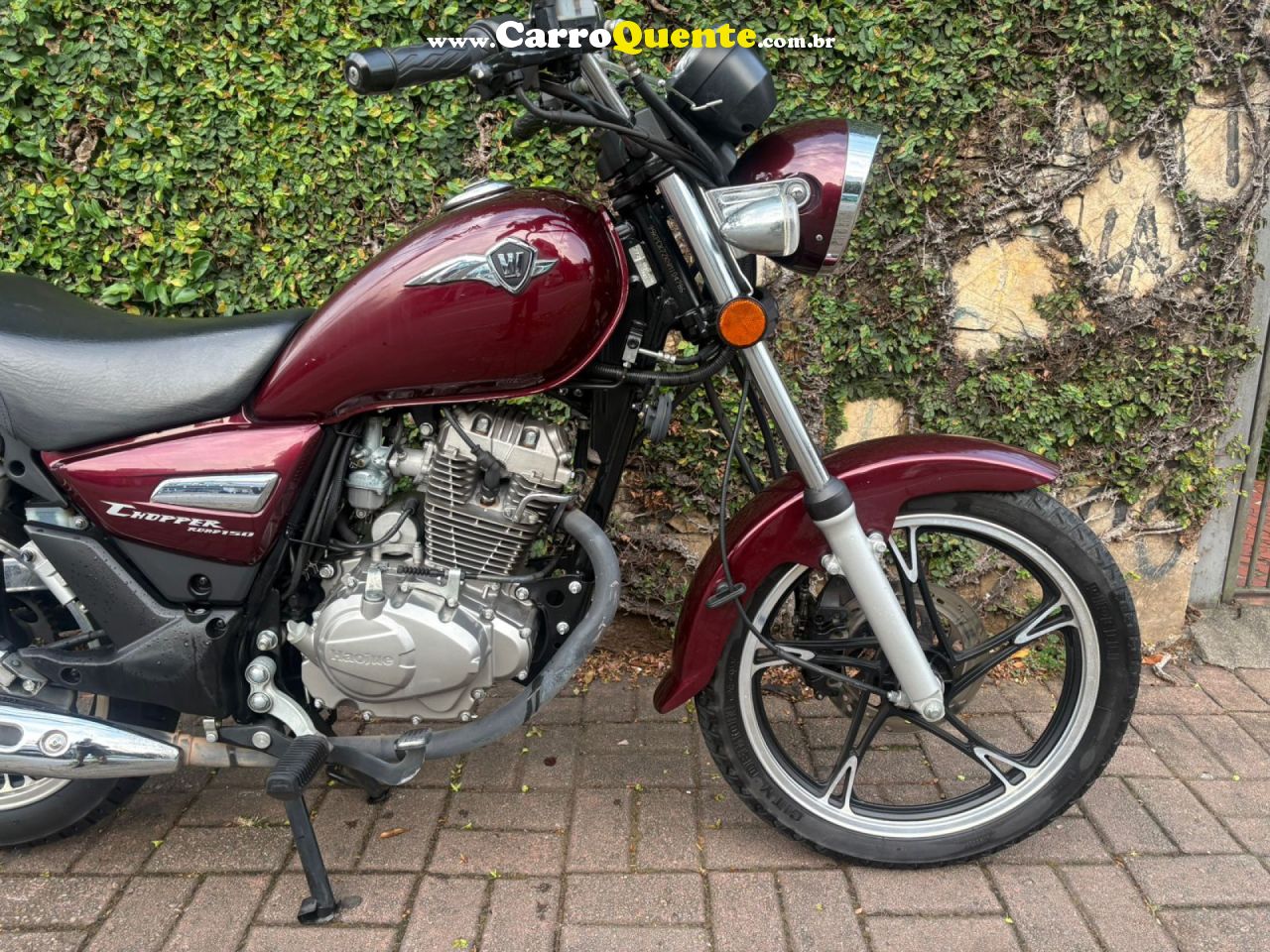 HAOJUE   CHOPPER ROAD 150   VERMELHO 2022 150 GASOLINA - Loja
