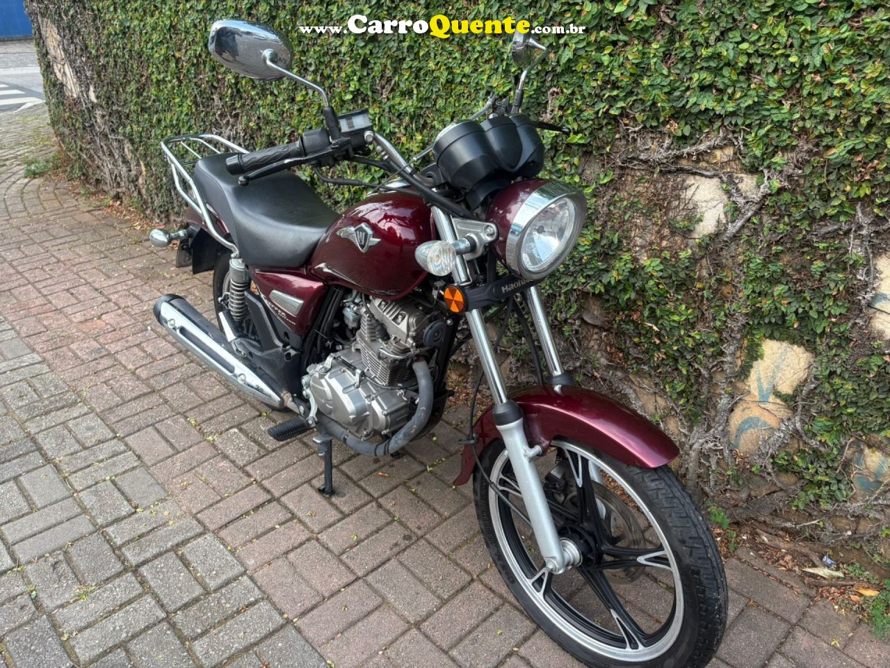 HAOJUE   CHOPPER ROAD 150   VERMELHO 2022 150 GASOLINA - Loja