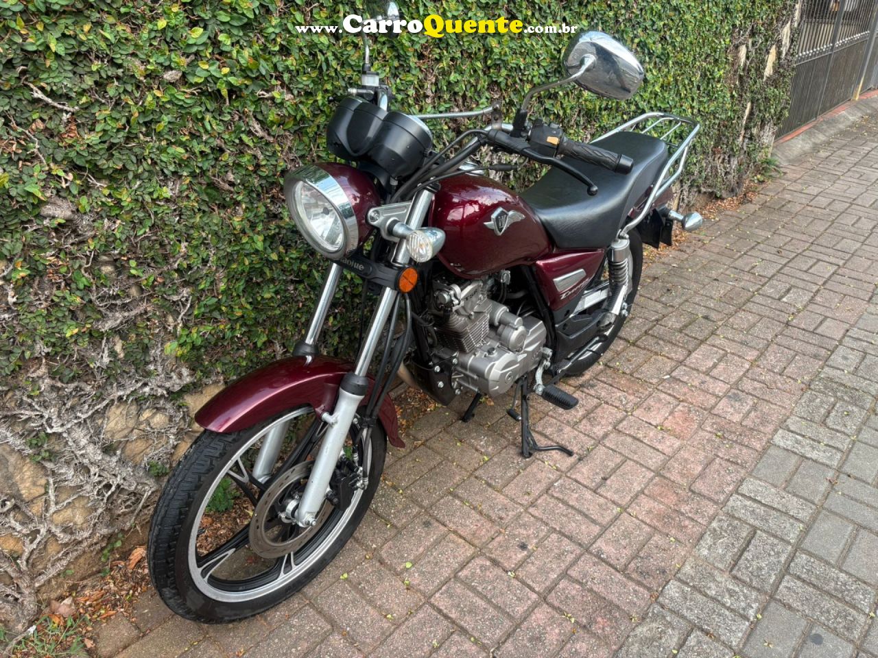 HAOJUE   CHOPPER ROAD 150   VERMELHO 2022 150 GASOLINA - Loja