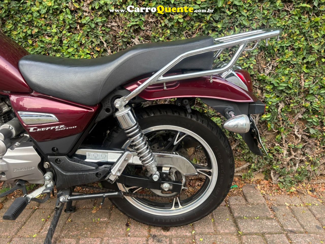 HAOJUE   CHOPPER ROAD 150   VERMELHO 2022 150 GASOLINA - Loja