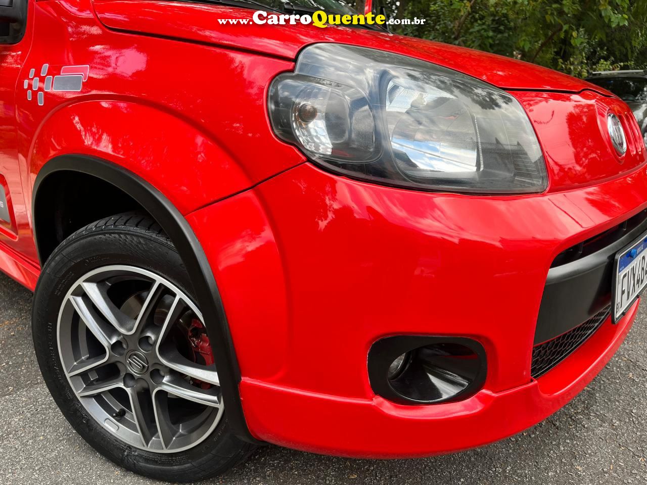 FIAT   UNO SPORTING 1.4 EVO FIRE FLEX 8V 4P   VERMELHO 2013 1.4 FLEX - Loja