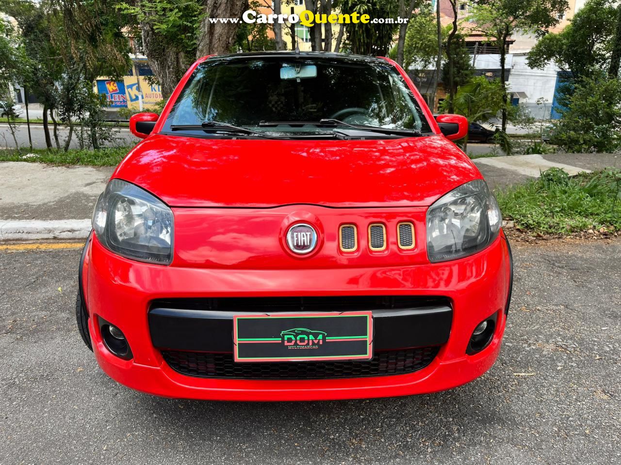 FIAT   UNO SPORTING 1.4 EVO FIRE FLEX 8V 4P   VERMELHO 2013 1.4 FLEX - Loja