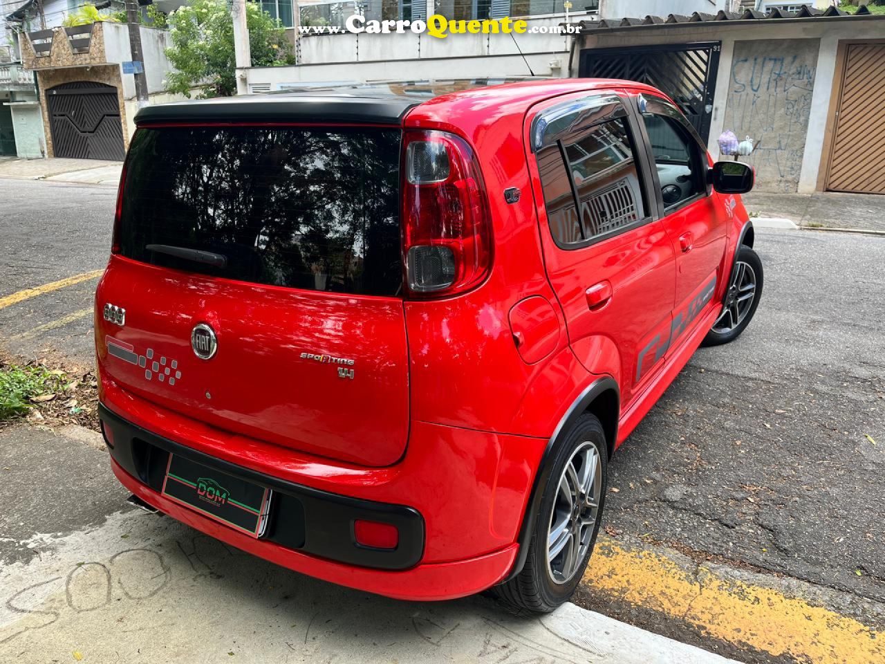 FIAT   UNO SPORTING 1.4 EVO FIRE FLEX 8V 4P   VERMELHO 2013 1.4 FLEX - Loja