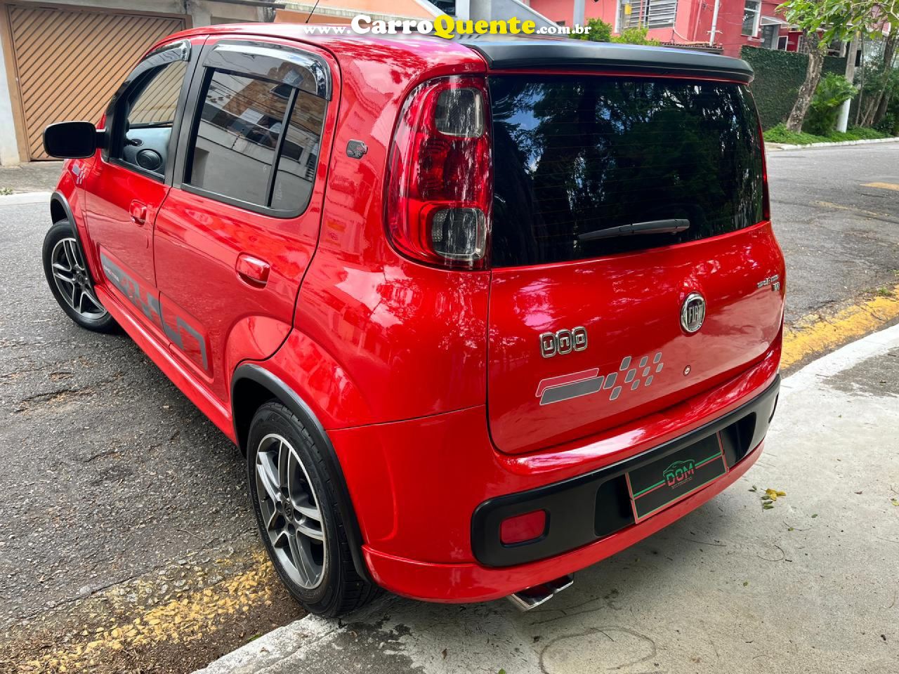 FIAT   UNO SPORTING 1.4 EVO FIRE FLEX 8V 4P   VERMELHO 2013 1.4 FLEX - Loja