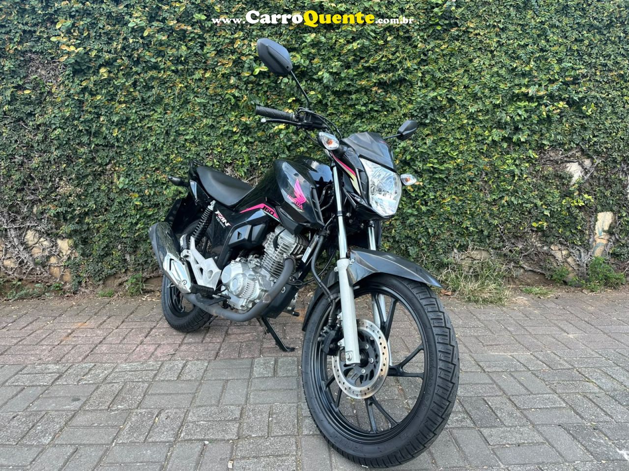 HONDA   CG 160 FAN FLEX   PRETO 2023 . FLEX - Loja