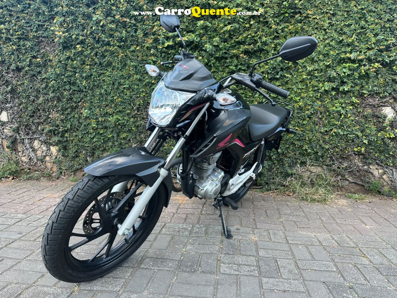 HONDA   CG 160 FAN FLEX   PRETO 2023 . FLEX - Loja