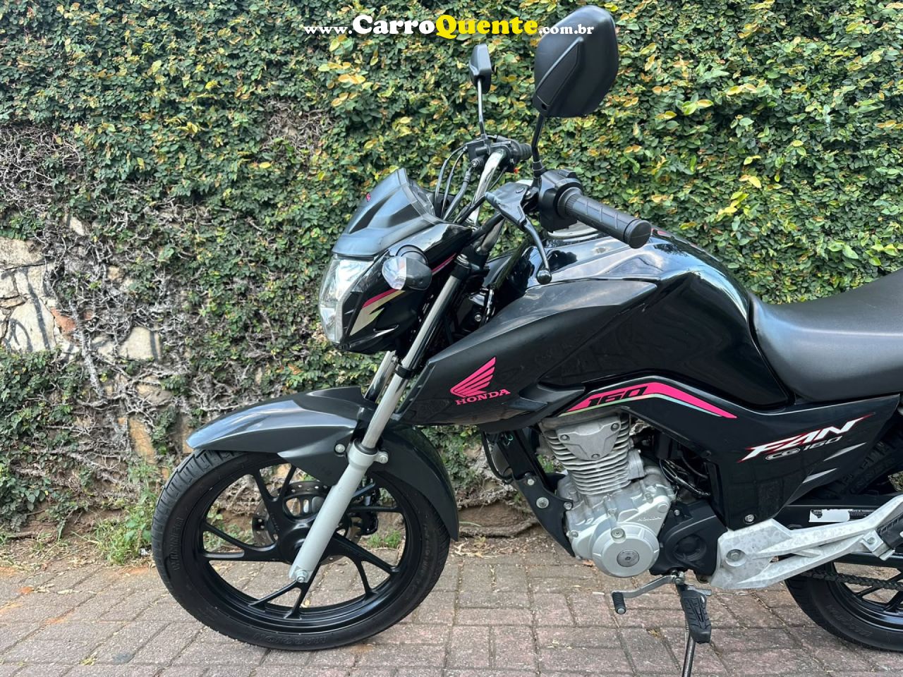 HONDA   CG 160 FAN FLEX   PRETO 2023 . FLEX - Loja