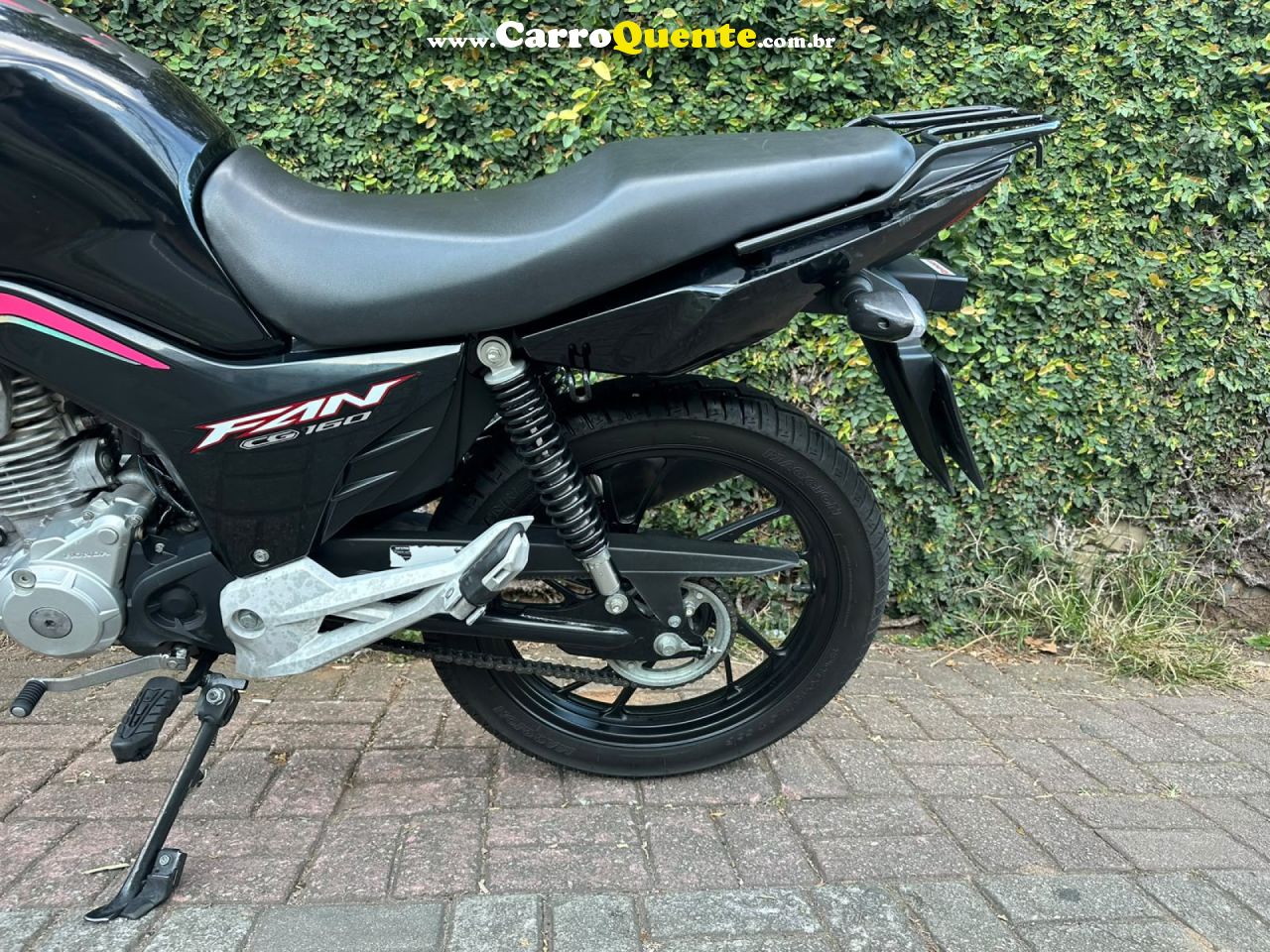 HONDA   CG 160 FAN FLEX   PRETO 2023 . FLEX - Loja