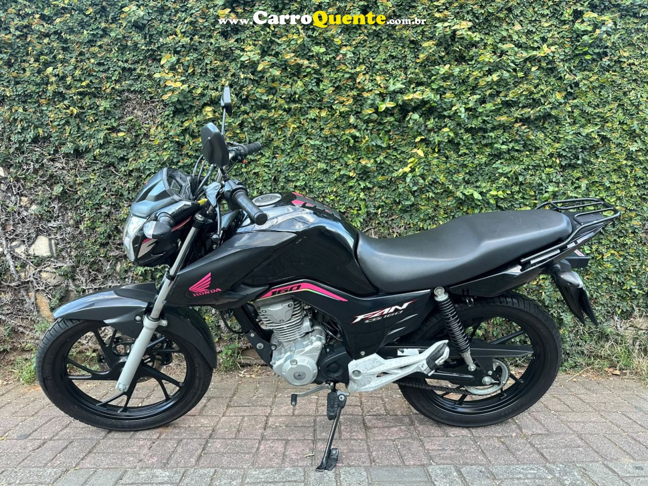 HONDA   CG 160 FAN FLEX   PRETO 2023 . FLEX - Loja