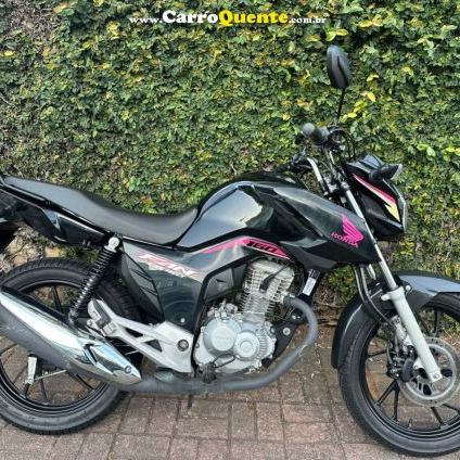 HONDA   CG 160 FAN FLEX   PRETO 2023 . FLEX
