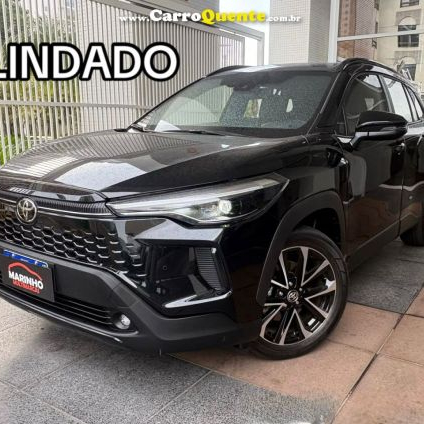 TOYOTA   COROLLA CROSS XRE FLEX BLINDADO 2026 COM APENAS 1800 KM   PRETO 2026 2.0 FLEX