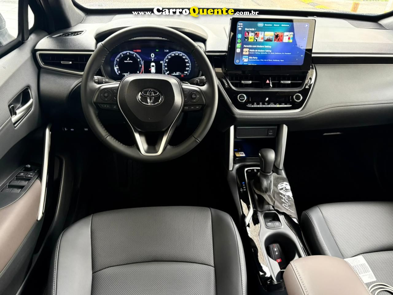 TOYOTA   COROLLA CROSS XRE FLEX BLINDADO 2026 COM APENAS 1800 KM   PRETO 2026 2.0 FLEX - Loja