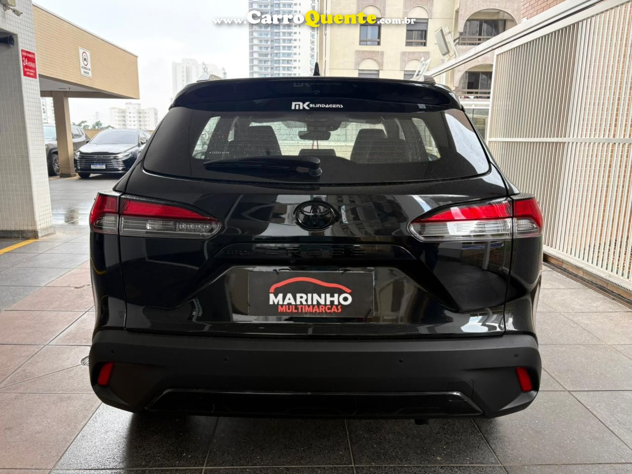 TOYOTA   COROLLA CROSS XRE FLEX BLINDADO 2026 COM APENAS 1800 KM   PRETO 2026 2.0 FLEX - Loja
