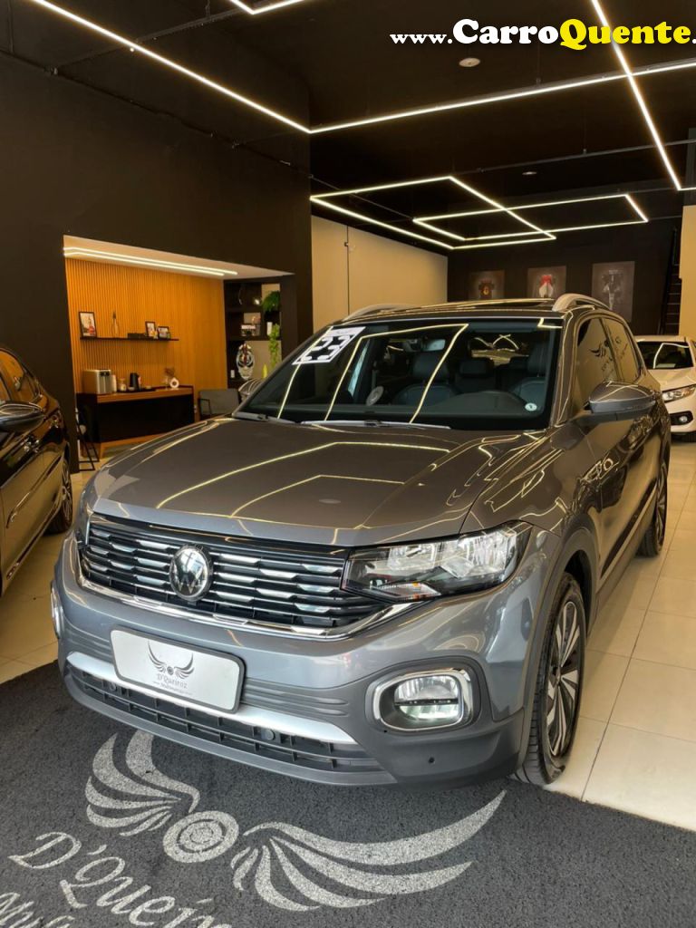 VOLKSWAGEN   T-CROSS HIG. 250 TSI 1.4 FLEX 16V 5P AUT   CINZA 2023 1.4 FLEX - Loja