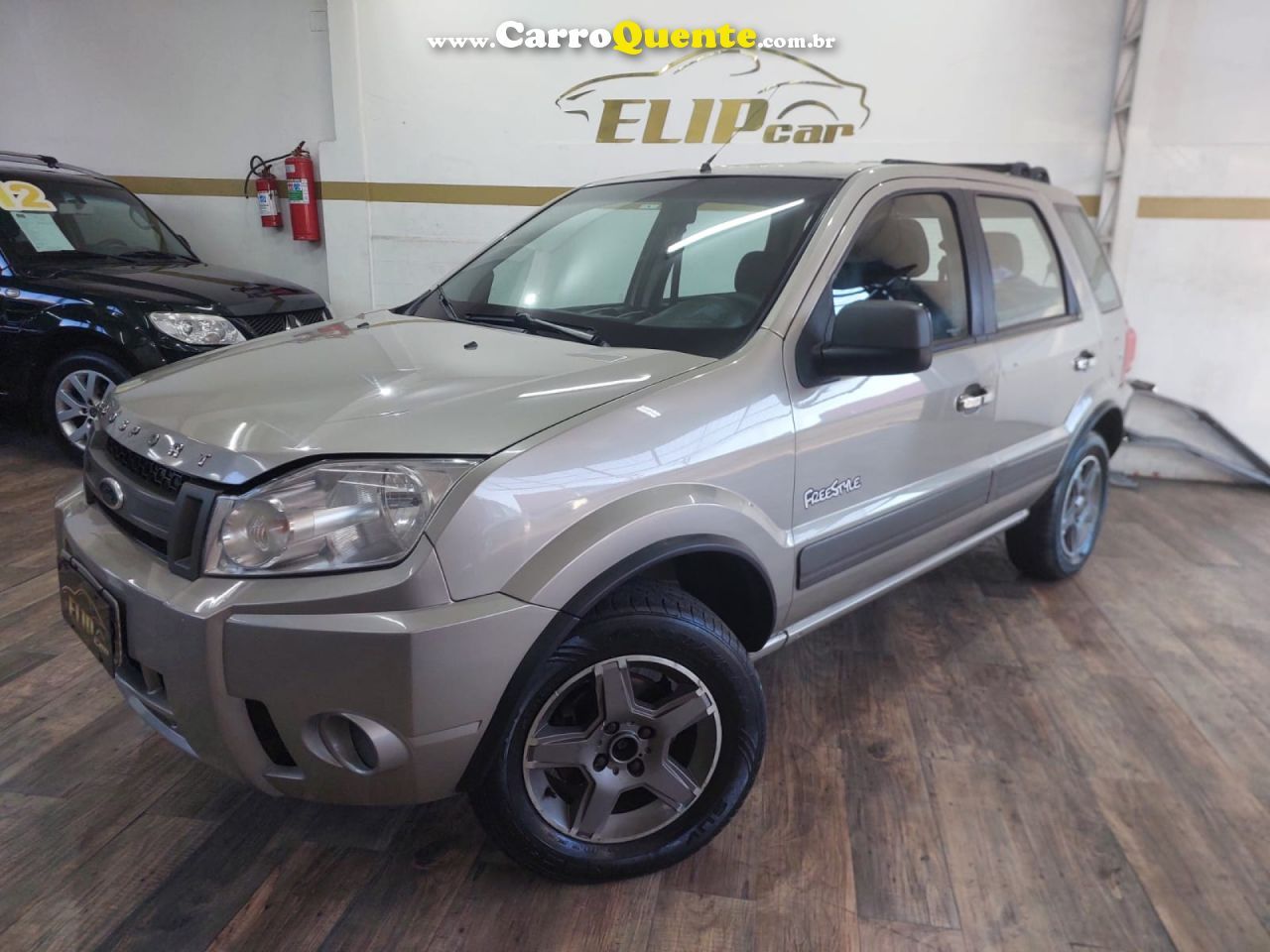 FORD   ECOSPORT XLT FREESTYLE 1.6 FLEX 8V 5P   PRATA 2008 1.6 FLEX - Loja