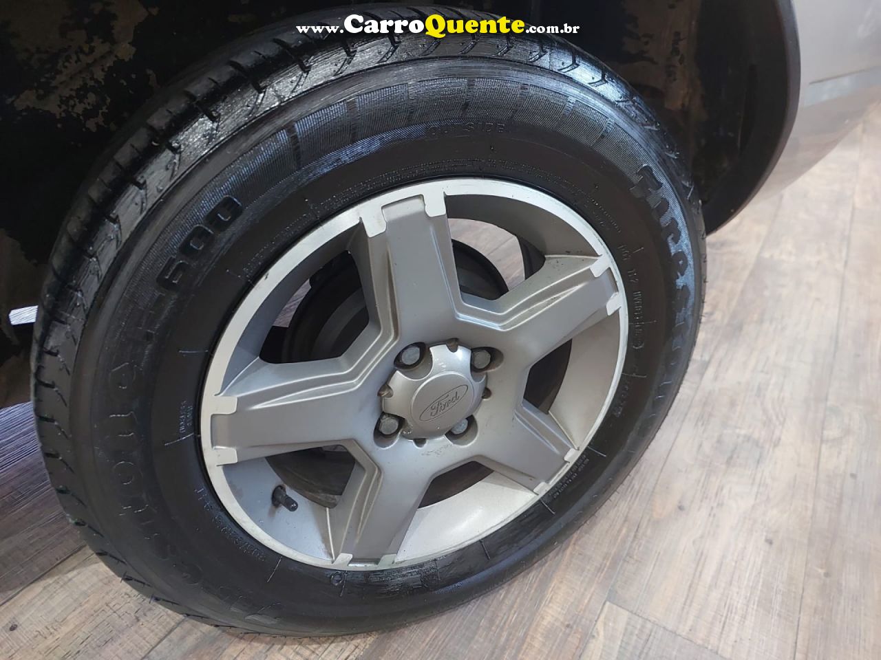 FORD   ECOSPORT XLT FREESTYLE 1.6 FLEX 8V 5P   PRATA 2008 1.6 FLEX - Loja