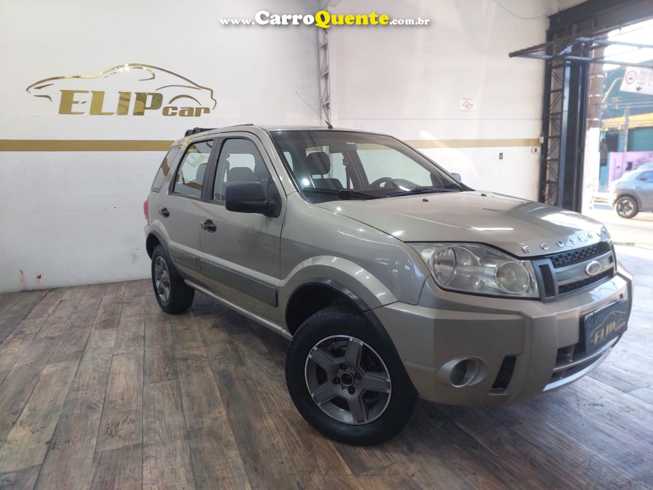 FORD   ECOSPORT XLT FREESTYLE 1.6 FLEX 8V 5P   PRATA 2008 1.6 FLEX - Loja