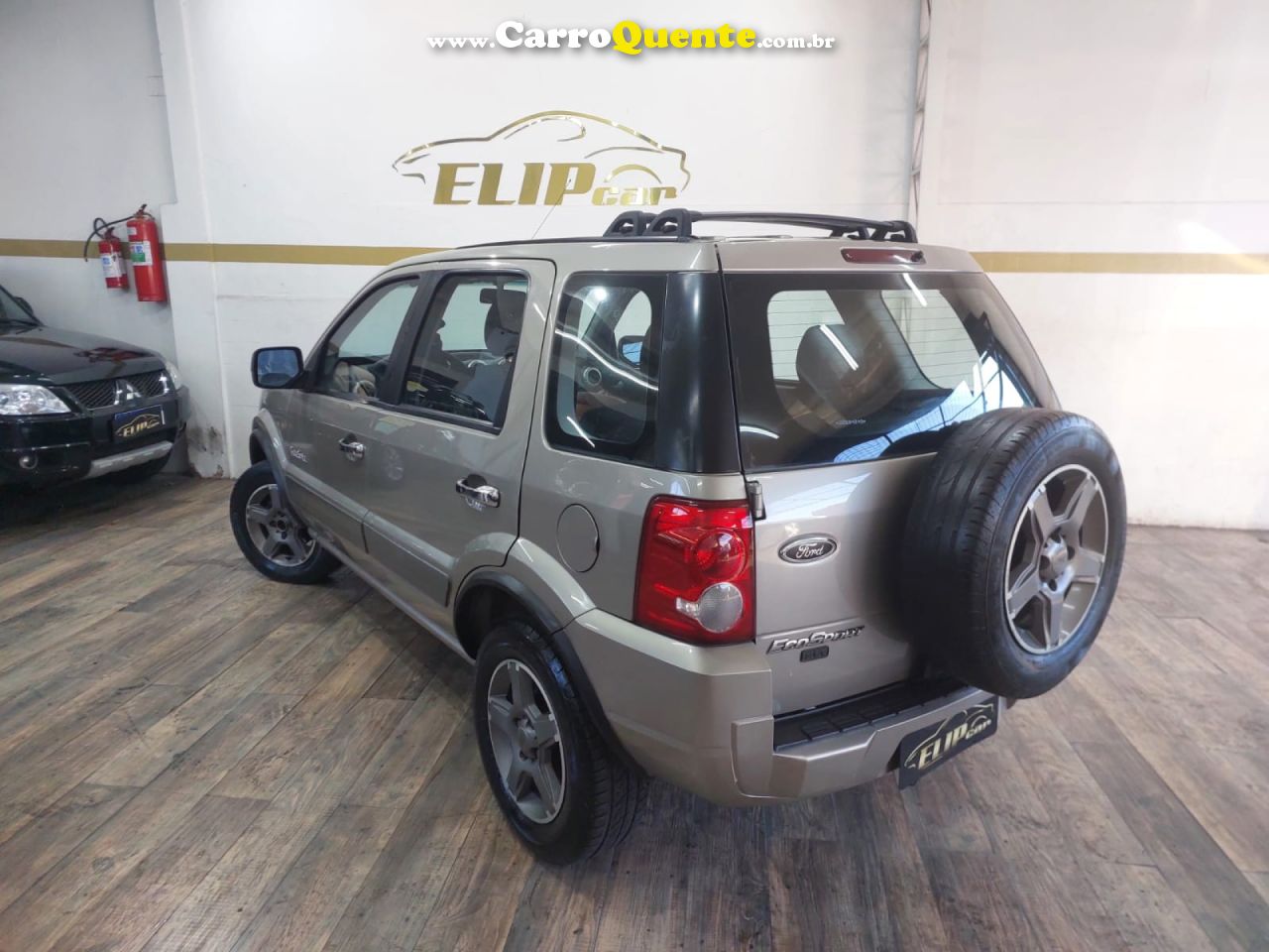 FORD   ECOSPORT XLT FREESTYLE 1.6 FLEX 8V 5P   PRATA 2008 1.6 FLEX - Loja