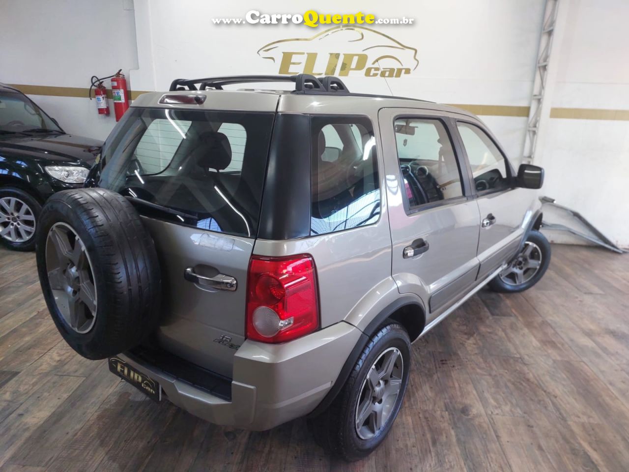 FORD   ECOSPORT XLT FREESTYLE 1.6 FLEX 8V 5P   PRATA 2008 1.6 FLEX - Loja