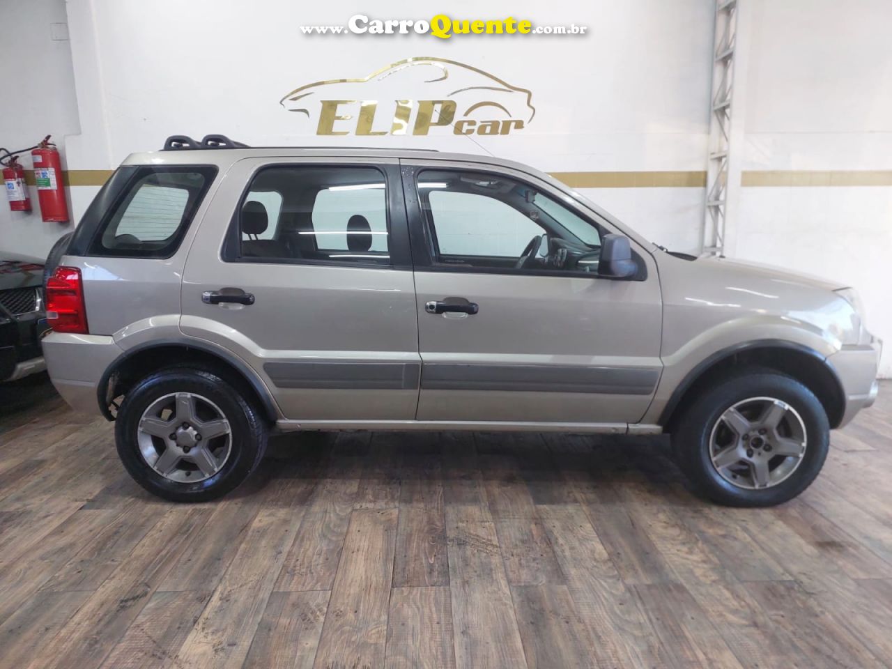 FORD   ECOSPORT XLT FREESTYLE 1.6 FLEX 8V 5P   PRATA 2008 1.6 FLEX - Loja