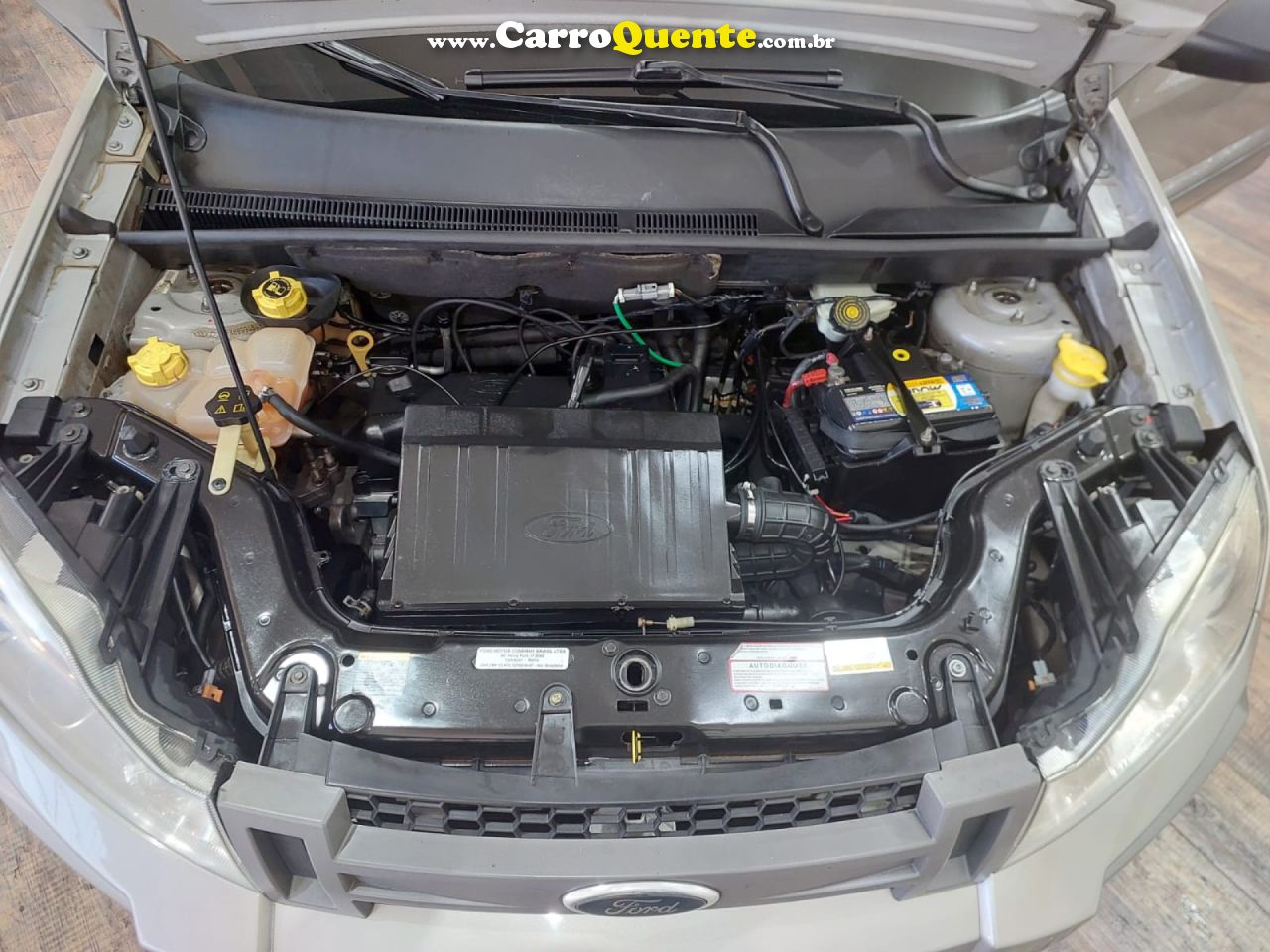 FORD   ECOSPORT XLT FREESTYLE 1.6 FLEX 8V 5P   PRATA 2008 1.6 FLEX - Loja