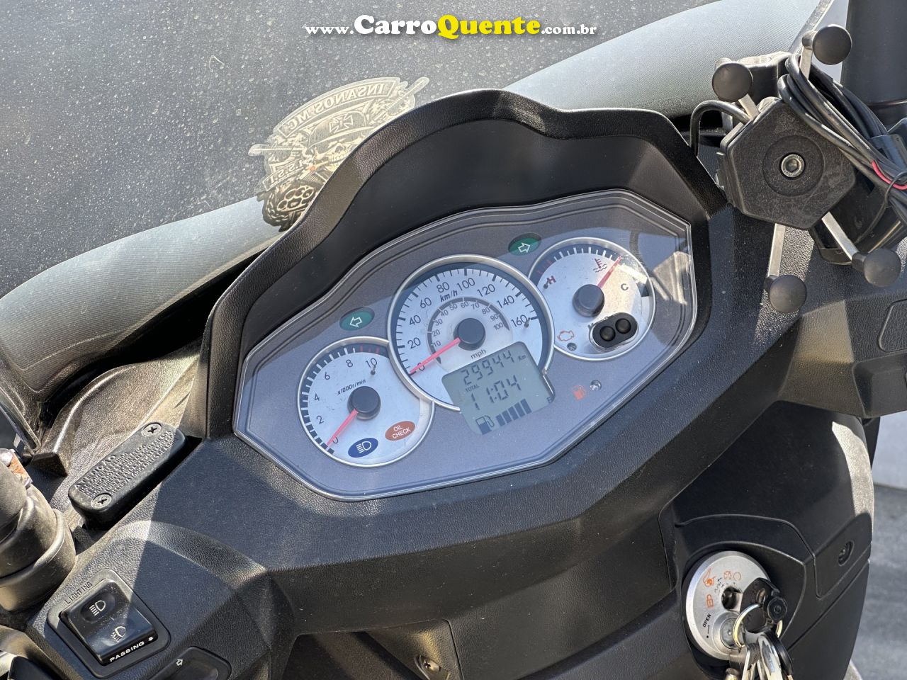 DAFRA   CITYCOM 300I   AZUL 2022 300CC GASOLINA - Loja