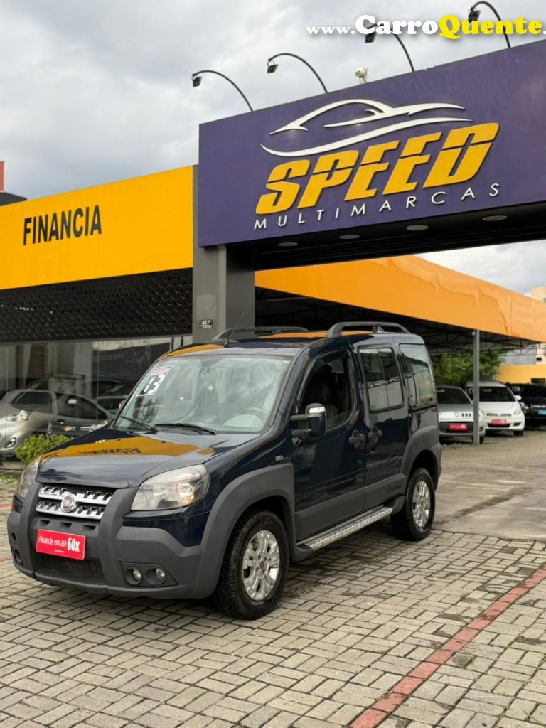 FIAT   DOBLO ADVADV TRYONLOCKER 1.8 FLEX   AZUL 2013 1.8 FLEX - Loja