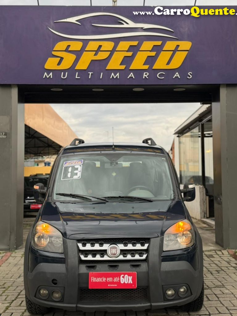 FIAT   DOBLO ADVADV TRYONLOCKER 1.8 FLEX   AZUL 2013 1.8 FLEX - Loja