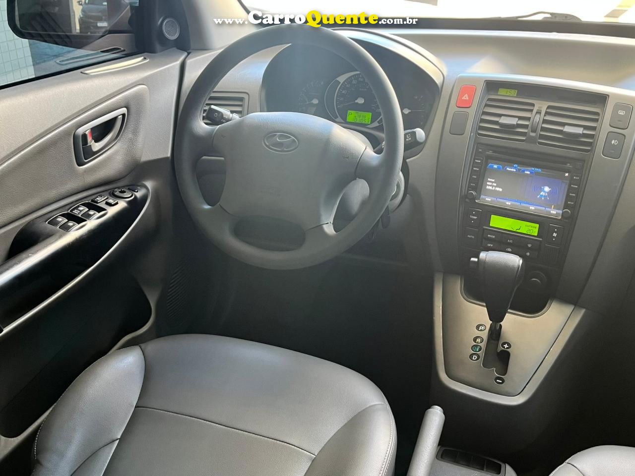 HYUNDAI   TUCSON GLS AUTOMATICO FLEX COMPLETA MULTIMIDIA OTIMO ESTADO   CINZA 2017 2.0 FLEX - Loja