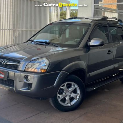 HYUNDAI   TUCSON GLS AUTOMATICO FLEX COMPLETA MULTIMIDIA OTIMO ESTADO   CINZA 2017 2.0 FLEX
