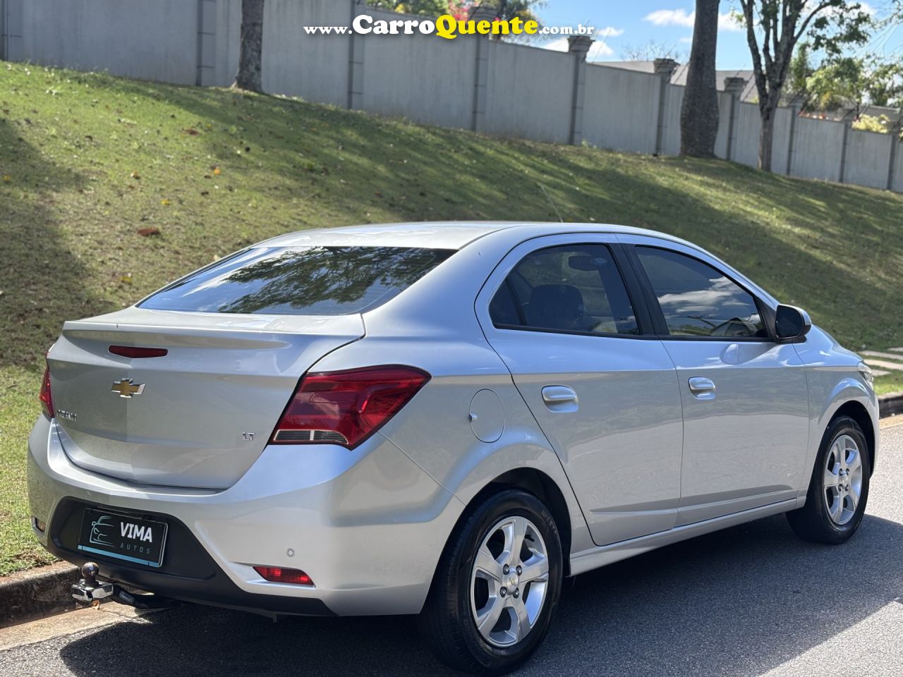 CHEVROLET   PRISMA SED. LT 1.4 8V FLEXPOWER 4P   PRATA 2019 1.4 FLEX - Loja