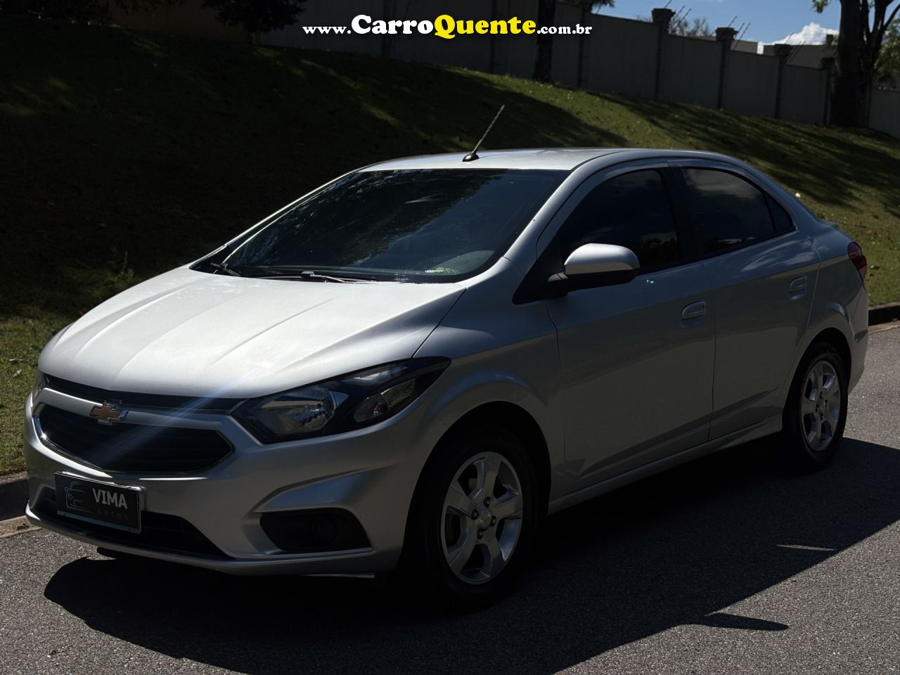 CHEVROLET   PRISMA SED. LT 1.4 8V FLEXPOWER 4P   PRATA 2019 1.4 FLEX - Loja