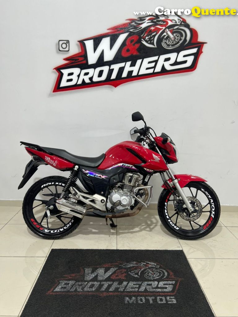 HONDA   HONDACG 160 FAN   VERMELHO 2024 160 FLEX - Loja