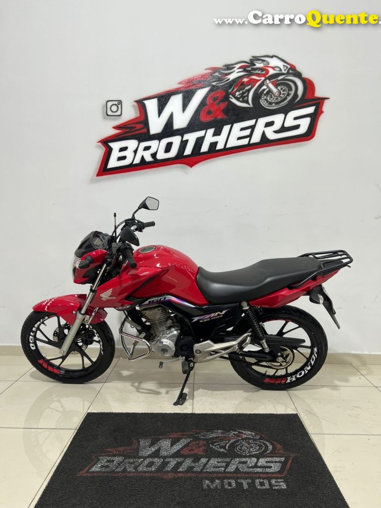 HONDA   HONDACG 160 FAN   VERMELHO 2024 160 FLEX - Loja