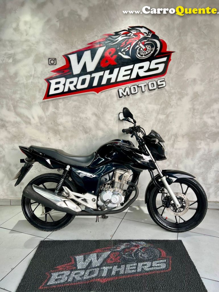 HONDA   FAN 160   PRETO 2024 160CC FLEX - Loja