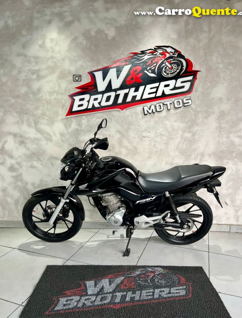 HONDA   FAN 160   PRETO 2024 160CC FLEX - Loja