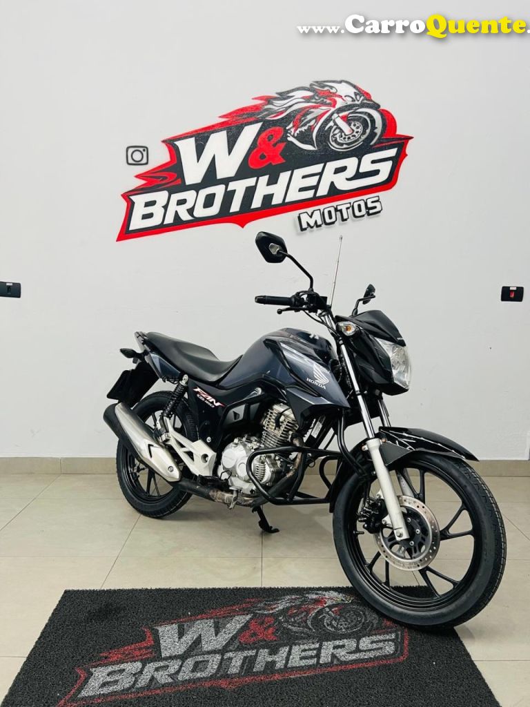 HONDA   CG 160 FAN FLEX   CINZA 2024 160 FLEX - Loja